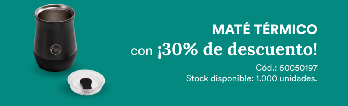Promo Mate Térmico con descuento